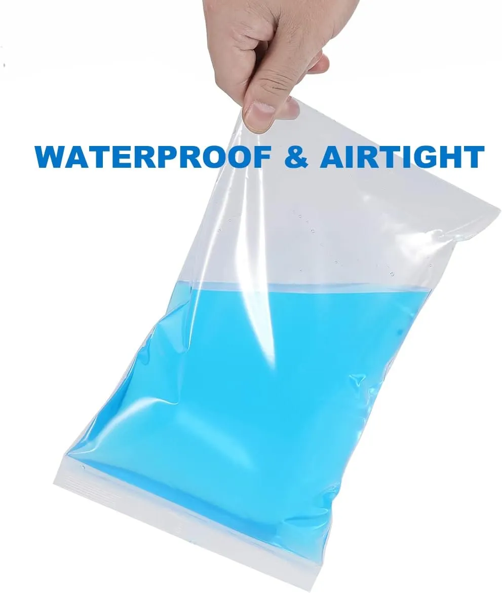 1000PCS 2"x2" Small Plastic Bags 2.4 Mil Clear Zip Resealable Lock Baggies Thick For Packaging Pill Jewelry Bag Durable