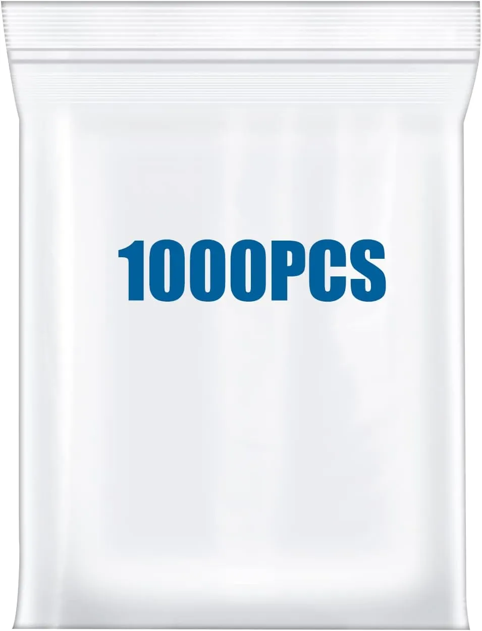 1000PCS 2"x2" Small Plastic Bags 2.4 Mil Clear Zip Resealable Lock Baggies Thick For Packaging Pill Jewelry Bag Durable