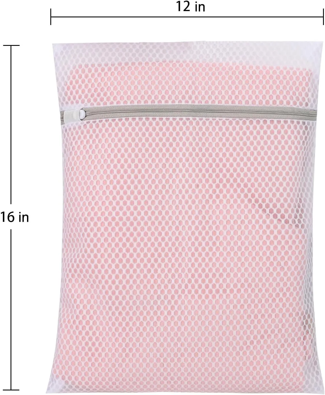 12 x 16 Inches Durable Honeycomb Mesh Laundry Bags,2Pcs/3Pcs lingerie bags for Laundry (Set of 2(12Inch16Inch))