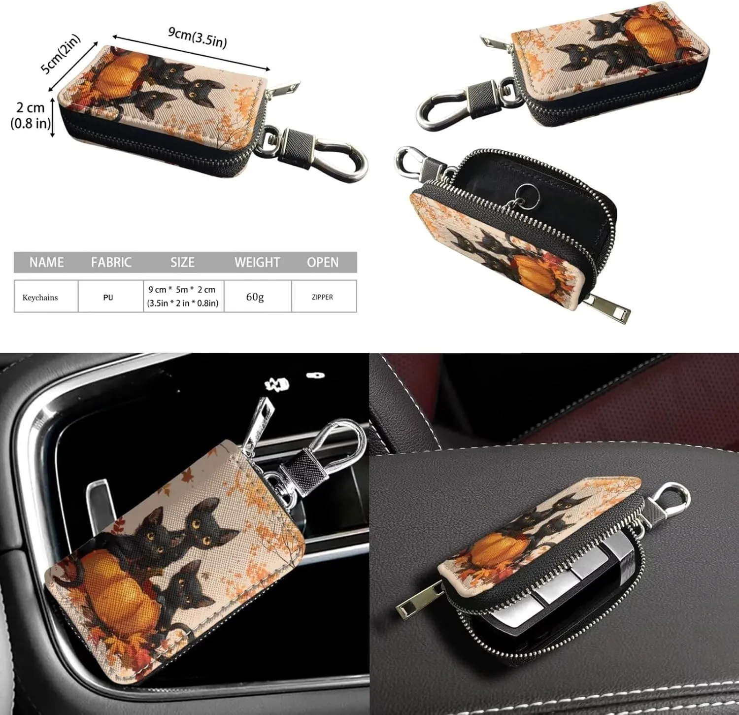 2Pcs Tote Bags Set Satchel Bags Crossbody Bags for Women Car Key Fob Protector