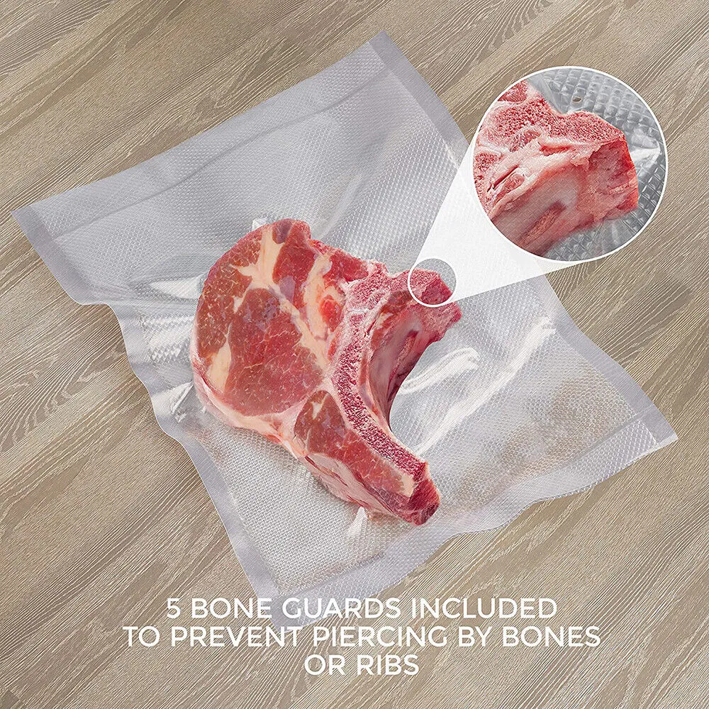 2ROLLS 25CM Vacuum Sealer Bags Rolls | Vacuum Food Saver | Storage Seal | 15M