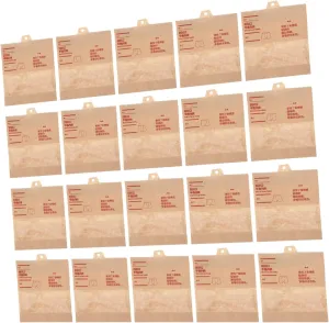 50 Sealed Paper Underwear Packing Bags Travel Clothes Storage Easy to Use Organize