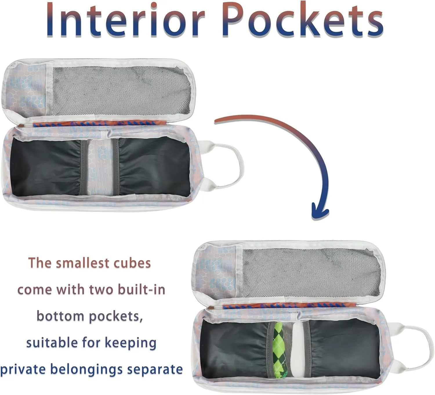 7 Pcs Compression Packing Cubes for Travel Luggage, Lightweight Suitcase Organizer Bags Set, Compression Packaging Cube for Travel Essentials, Packing Cubes for Carry on Suitcase