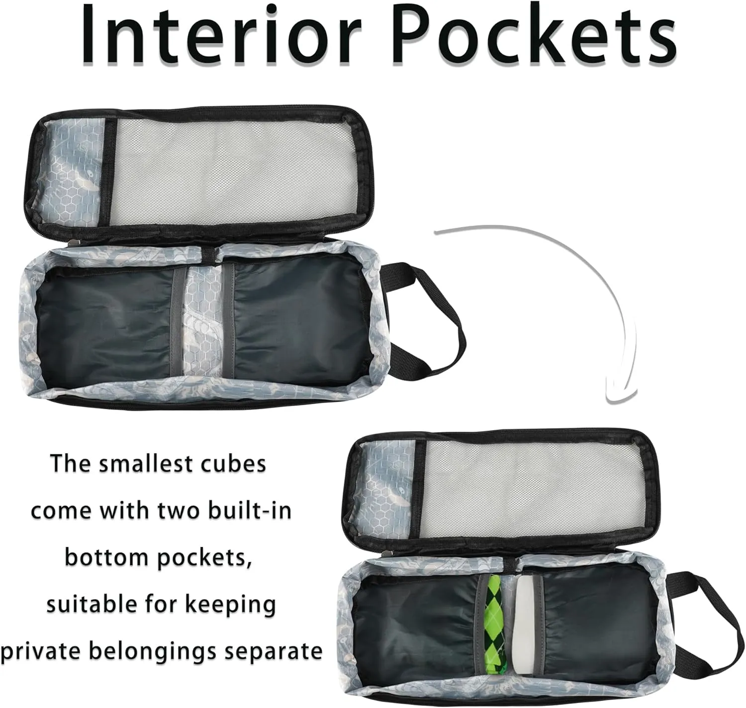 7 Pcs Compression Packing Cubes for Travel Luggage, Lightweight Suitcase Organizer Bags Set, Compression Packaging Cube for Travel Essentials, Packing Cubes for Carry on Suitcase