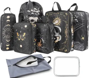 8 Pcs Compression Packing Cubes for Travel Luggage, Lightweight Suitcase Organizer Bags Set, Compression Packaging Cube for Travel Essentials, Packing Cubes for Carry on Suitcase