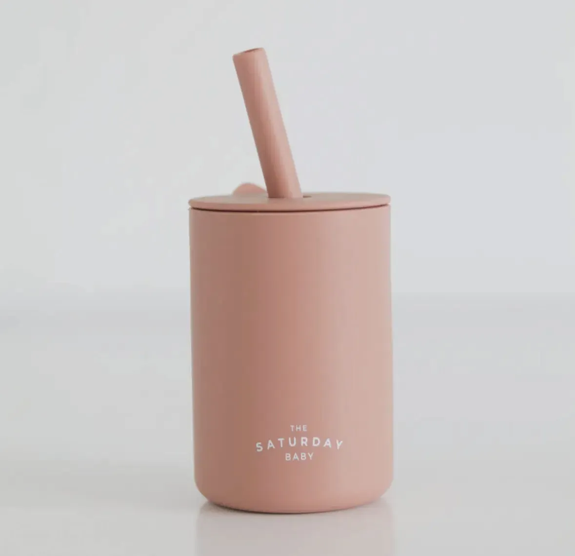 Baby Silicone Straw Cup