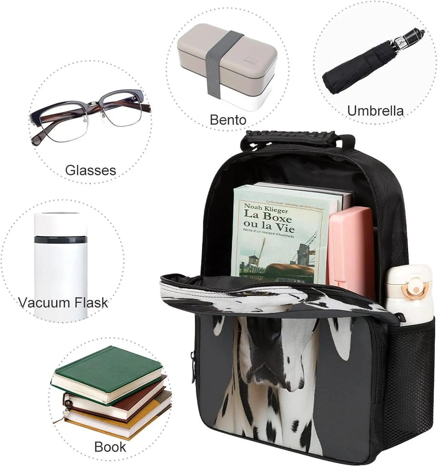 Backpacks Dalmatian Travel Bag Business Work Laptop Backpack