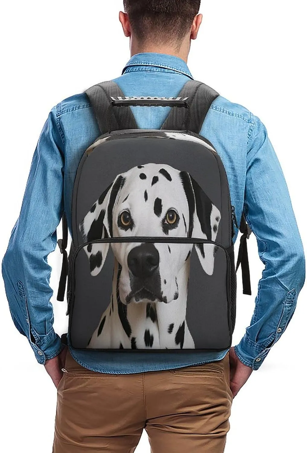 Backpacks Dalmatian Travel Bag Business Work Laptop Backpack