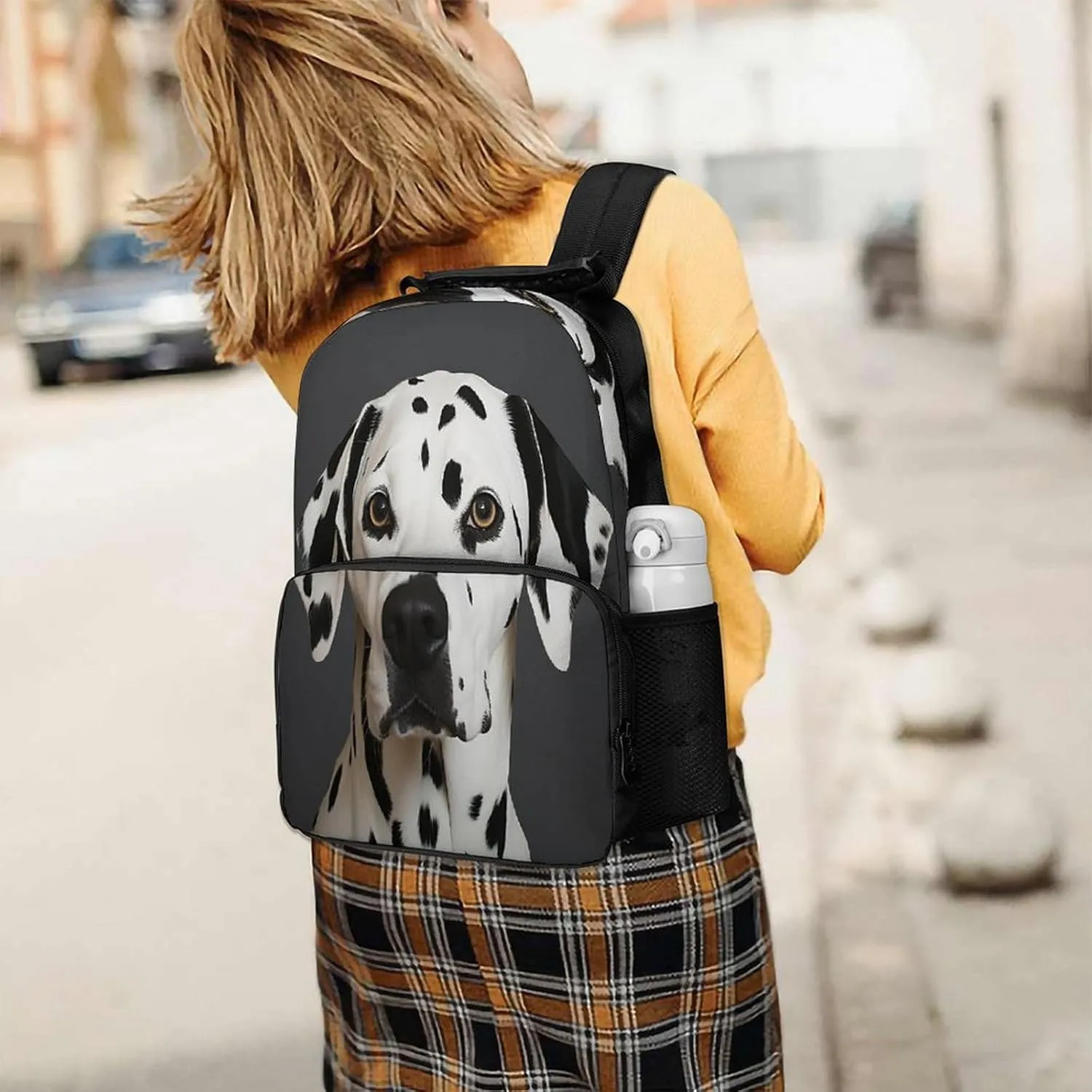 Backpacks Dalmatian Travel Bag Business Work Laptop Backpack