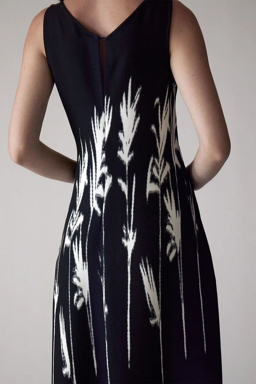 Bamboo Fluid Crepe Slip Dress