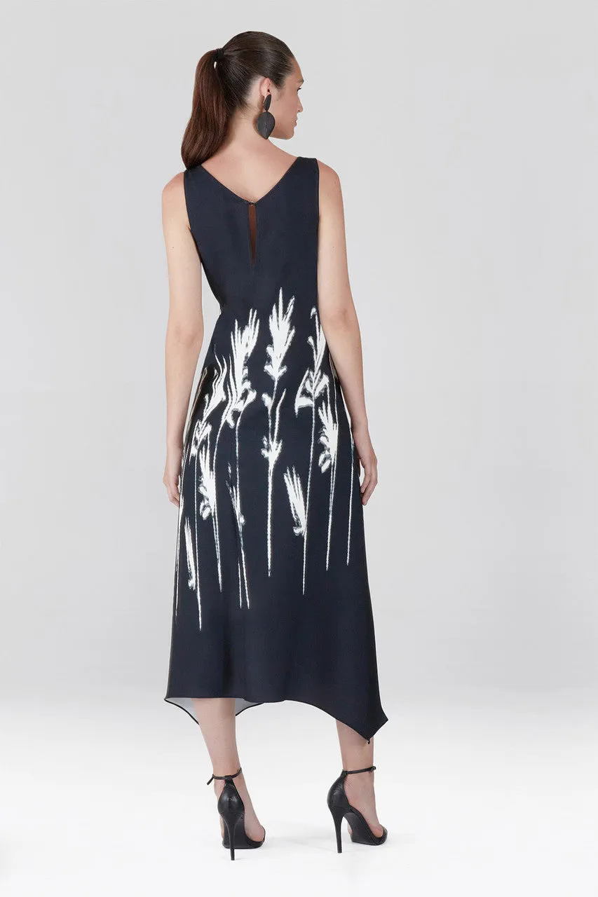 Bamboo Fluid Crepe Slip Dress