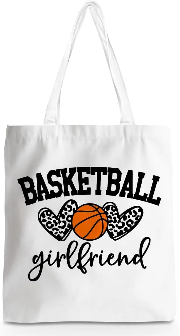 Basketball Storage Bag Sports Lovers Tote Bag, Basketball Stuff for Women Men Basketball Fans Player Daughter Son