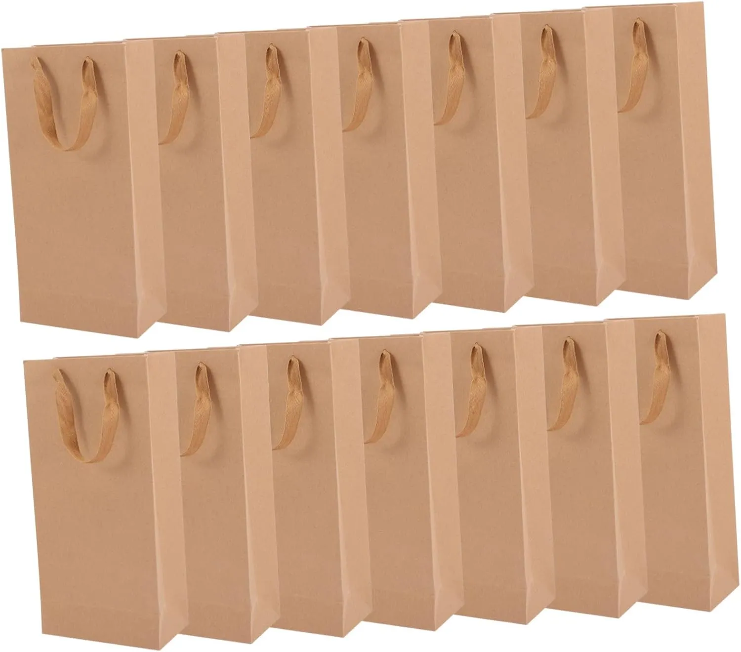 Beaupretty 25pcs Red Wine Paper Bag Bendable Ballpoint Pen Back Seat Cup Holder for Car Handbag Inserts Organizer Board Bracket Bracket Multi Keyhole Baguette Mat Coasters Brown Paper