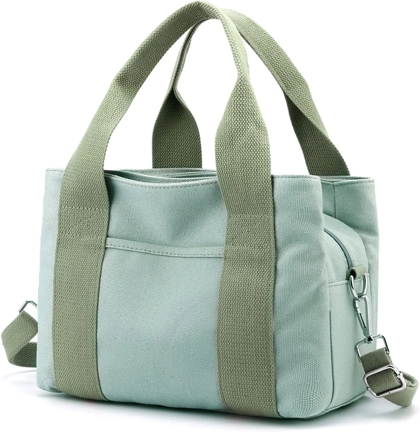 Canvas Tote Bags for Women Cute Hobo Tote Handbags Clutch Purses with Zipper Closure Mothers Day Gifts