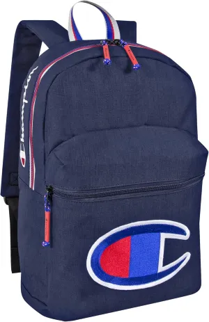 Champion Unisex Adult Supercize Backpacks, Navy Heather, One Size US