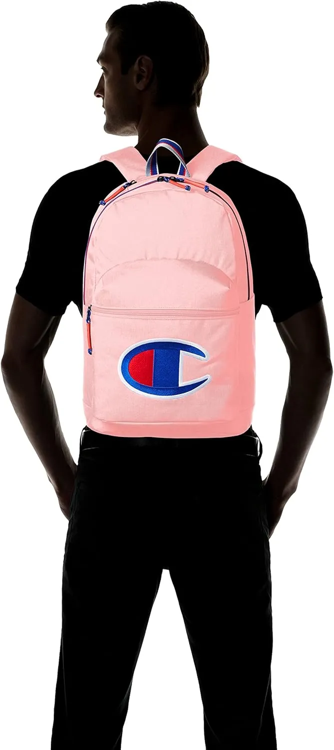 Champion unisex adult Supercize Backpacks, Pink, One Size US