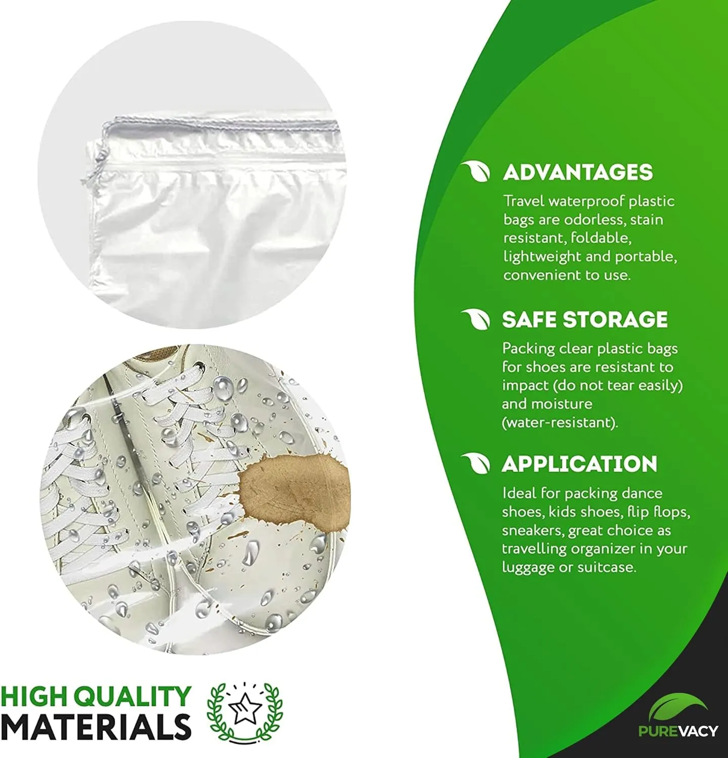Clear Drawstring Bag, 5 x 8 Inches, 1000 Pack, 2 Mil Double Drawstring Plastic Bags, Waterproof for Goodies, Travel Essentials