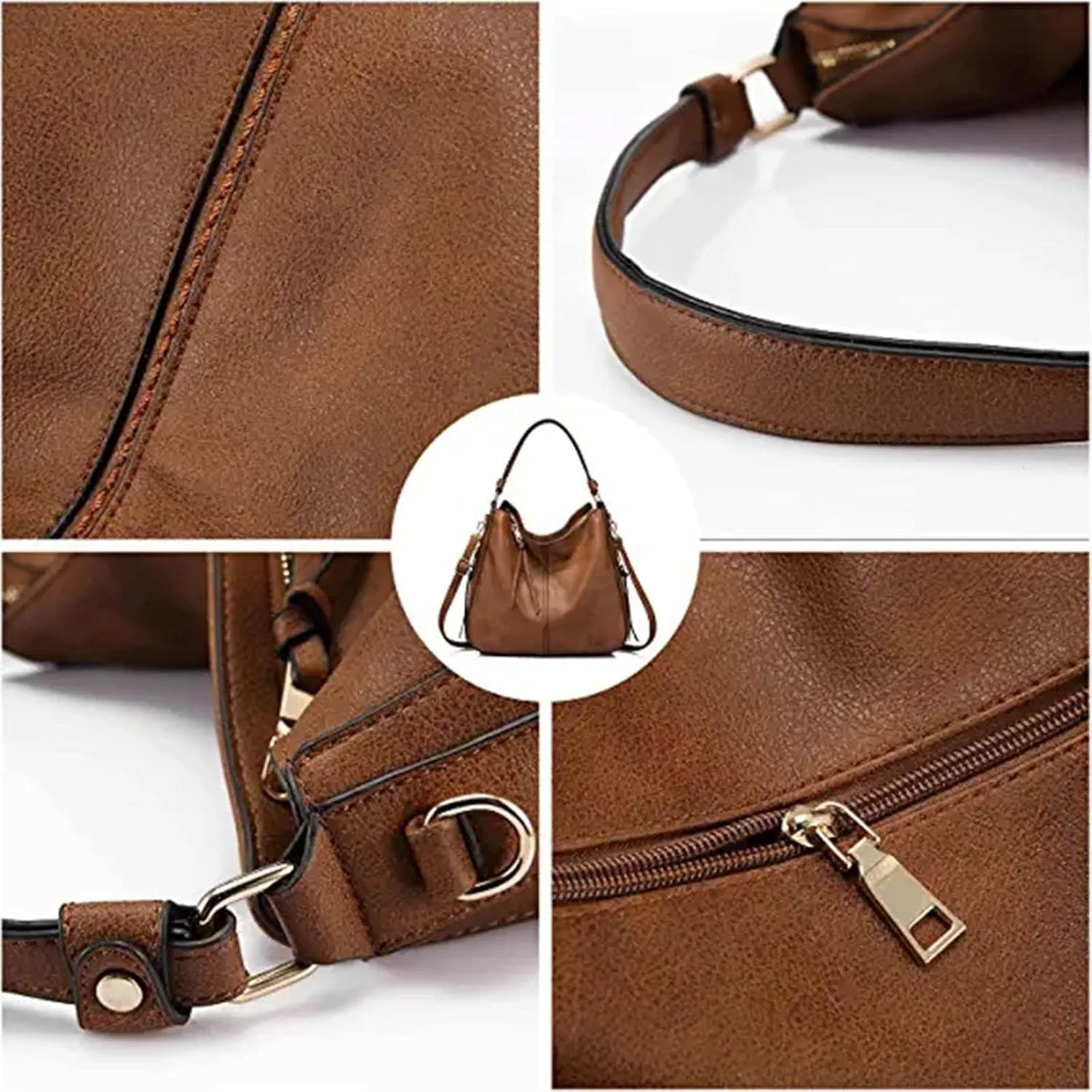 Crossbody Bag for Women Handbags For Women Large Designer Ladies Bag Bucket Purse Faux Leather