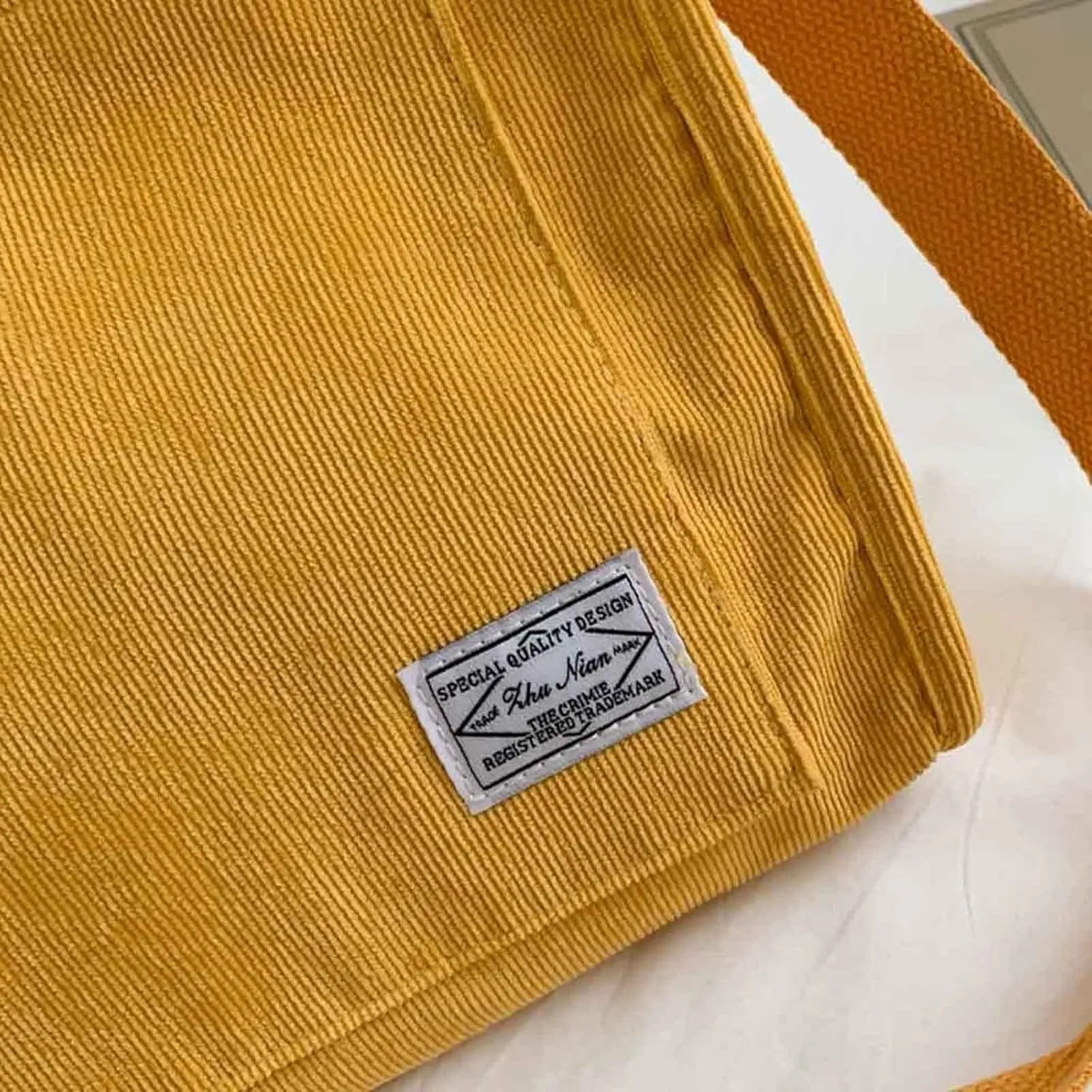 Crossbody Handbag Purse Girls' Polyester Small Square Bag Korean Fashion Portable One Shoulder Drawstring