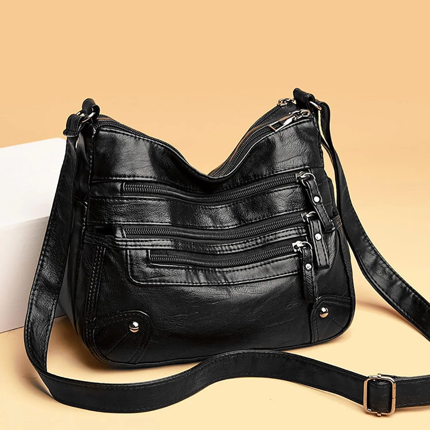 Crossbody Purse for Women Women Soft Leather Shoulder Bags Layer Classic Crossbody Bag Luxury Designer Handbag