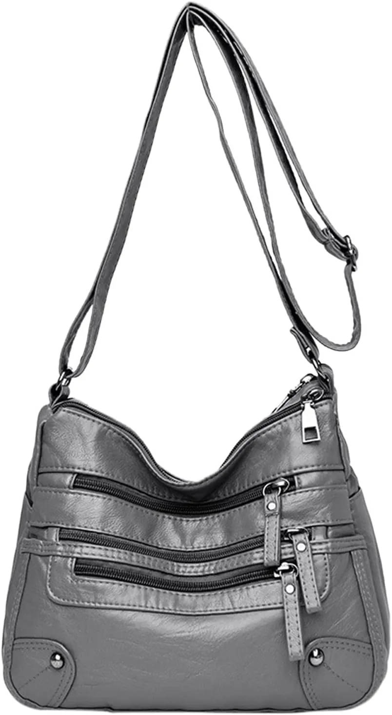 Crossbody Purse for Women Women Soft Leather Shoulder Bags Layer Classic Crossbody Bag Luxury Designer Handbag