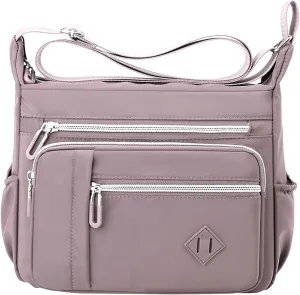 Crossbody Travel Bags for Women Stadium Crossbody Messenger Bags for Concerts Sporting Events Spring Purse 2025(Grey)