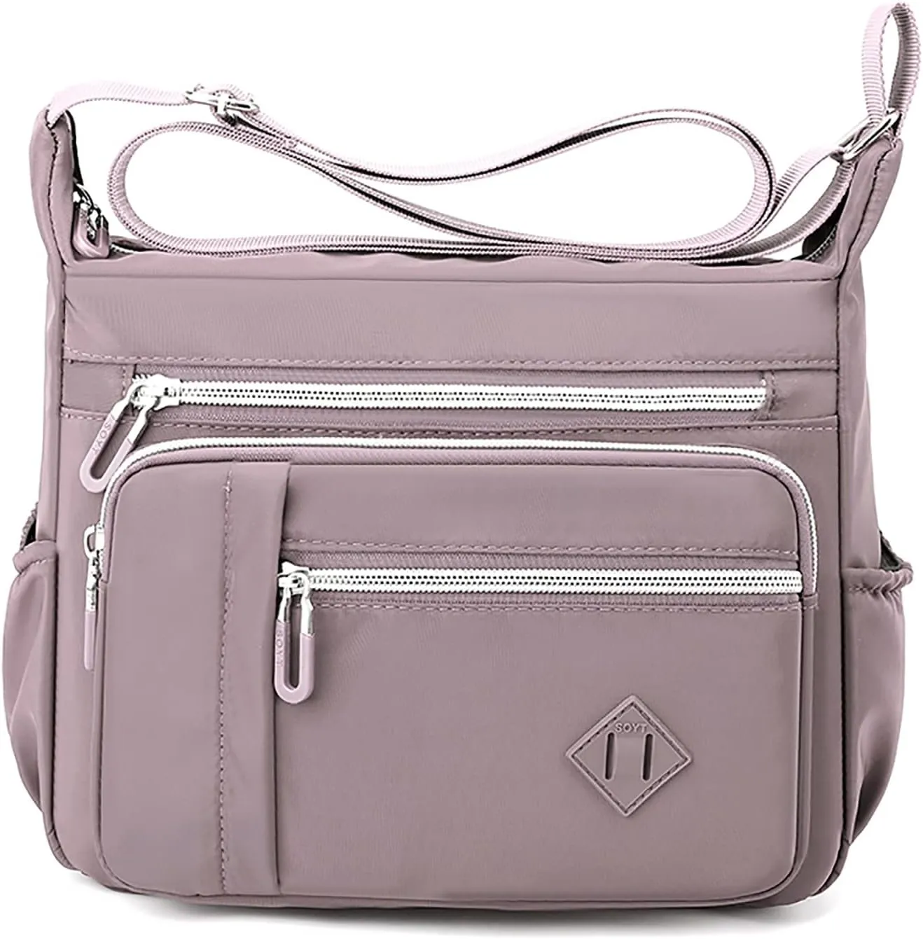Crossbody Travel Bags for Women Stadium Crossbody Messenger Bags for Concerts Sporting Events Spring Purse 2025(Grey)