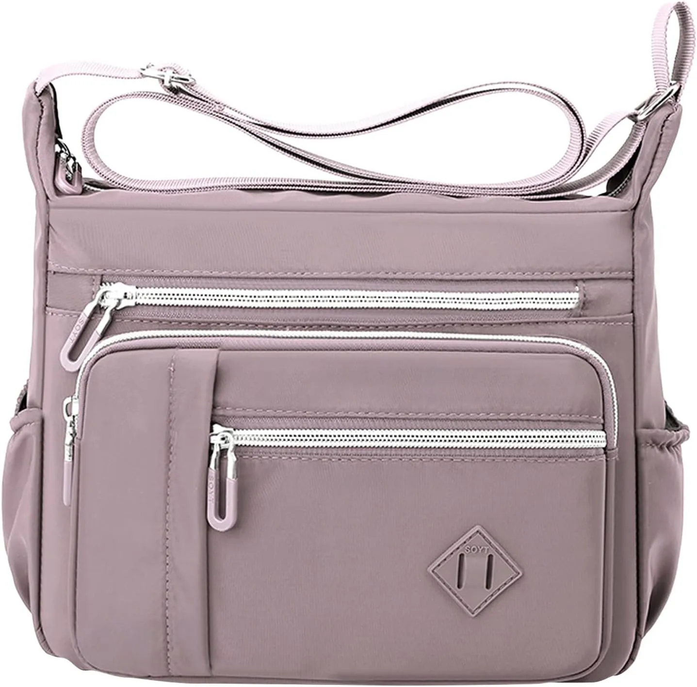 Crossbody Travel Bags for Women Stadium Crossbody Messenger Bags for Concerts Sporting Events Spring Purse 2025(Grey)