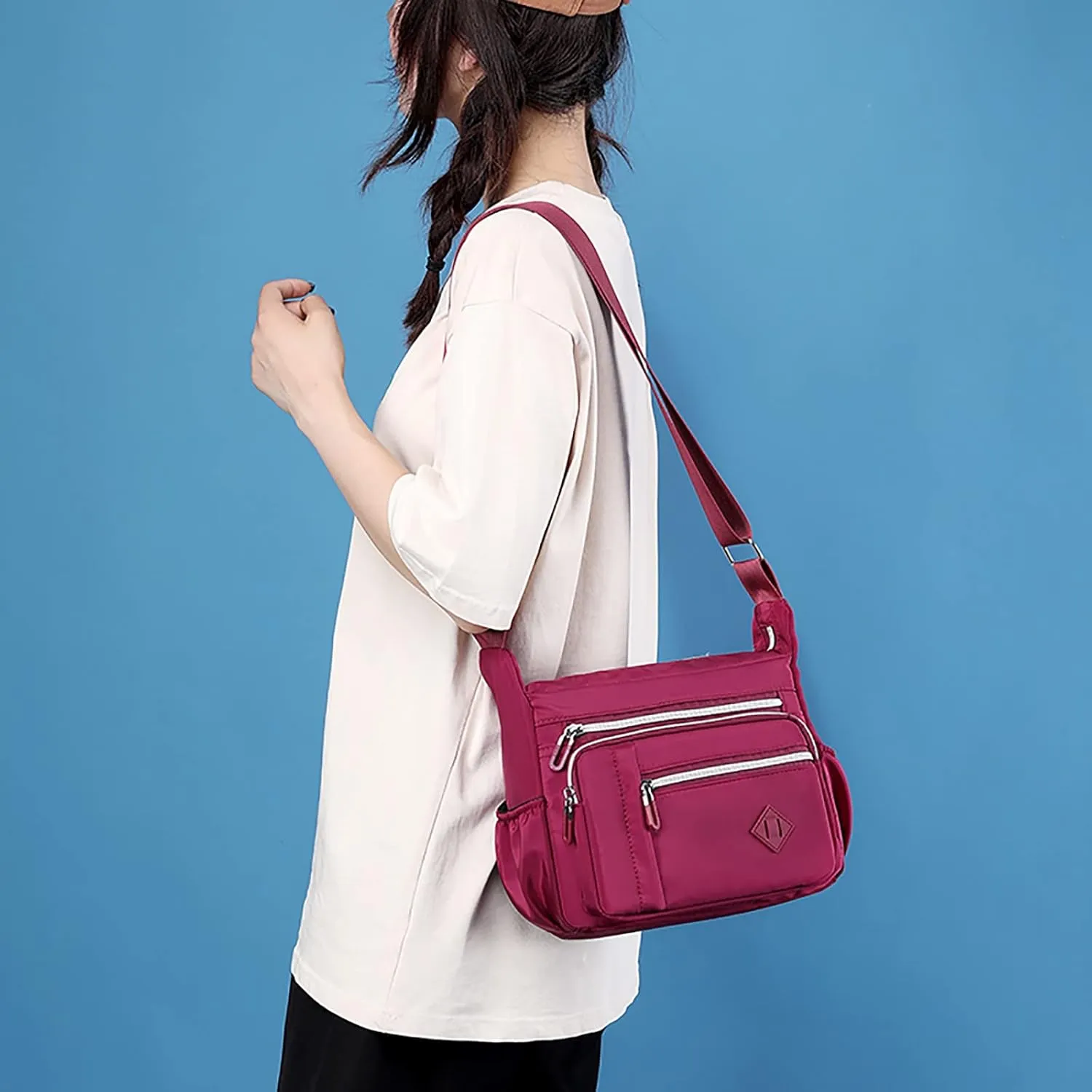 Crossbody Travel Bags for Women Stadium Crossbody Messenger Bags for Concerts Sporting Events Spring Purse 2025(One Size)
