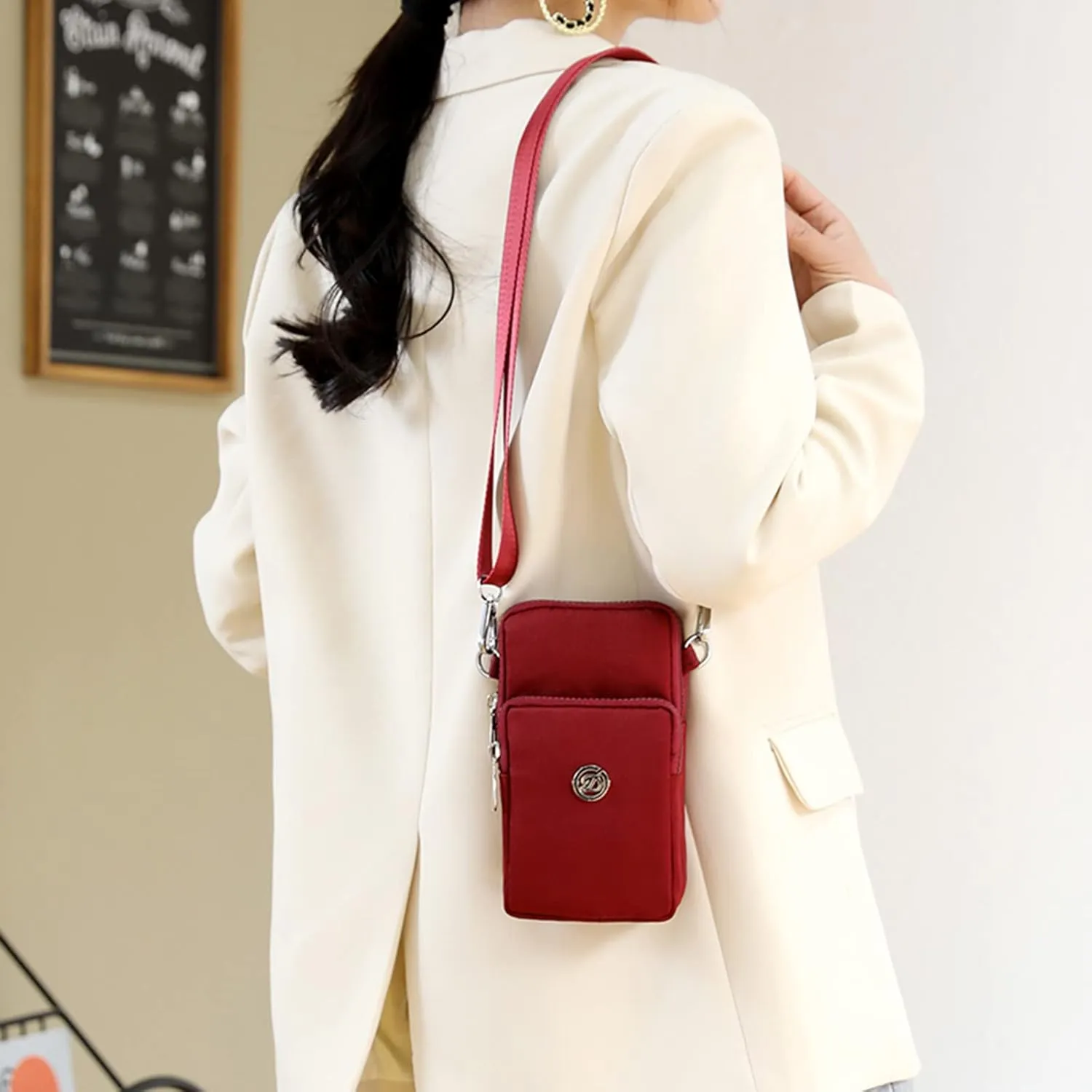 Crossbody Waterproof Trendy Bag for Men Women Fashion Purses with Pockets and Compartments Camera Shoulder Bag