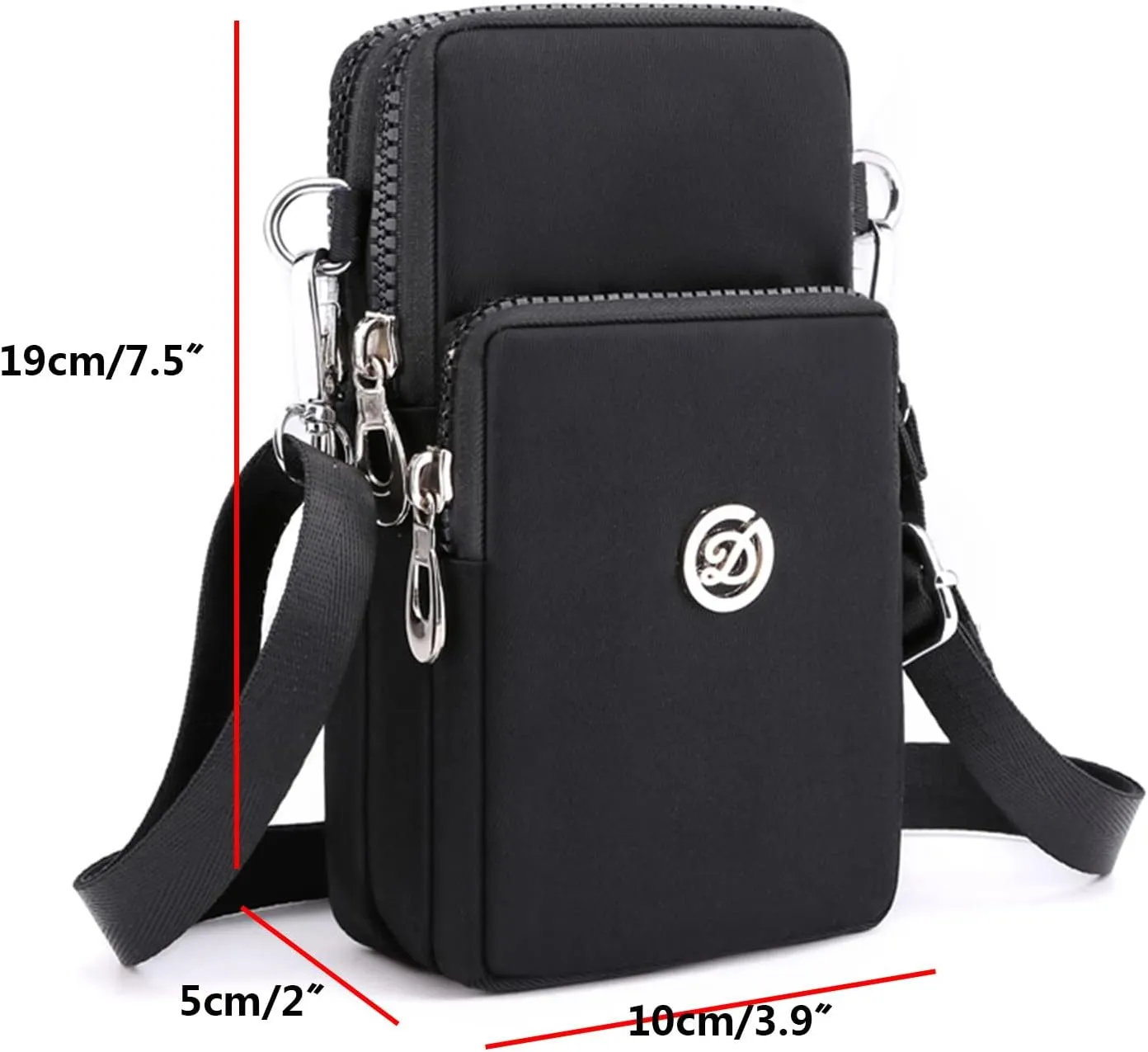 Crossbody Waterproof Trendy Bag for Men Women Fashion Purses with Pockets and Compartments Camera Shoulder Bag