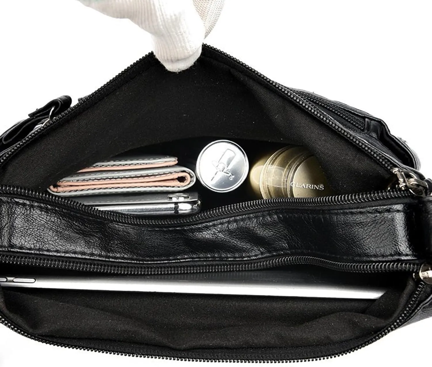 Crossbody Zipper Bag Women Bags Fashionable Middle Mother Bags Large Capacity Shoulder Crossbody Casual