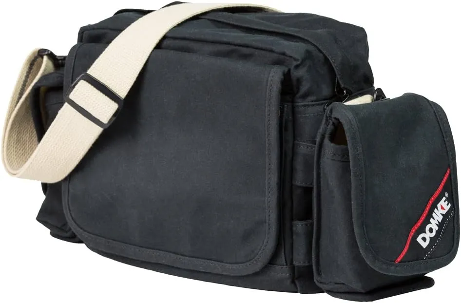 Domke M-CROSS-RB Metropolitan Crosstown Courier Rugged Wear (Black/Sand)
