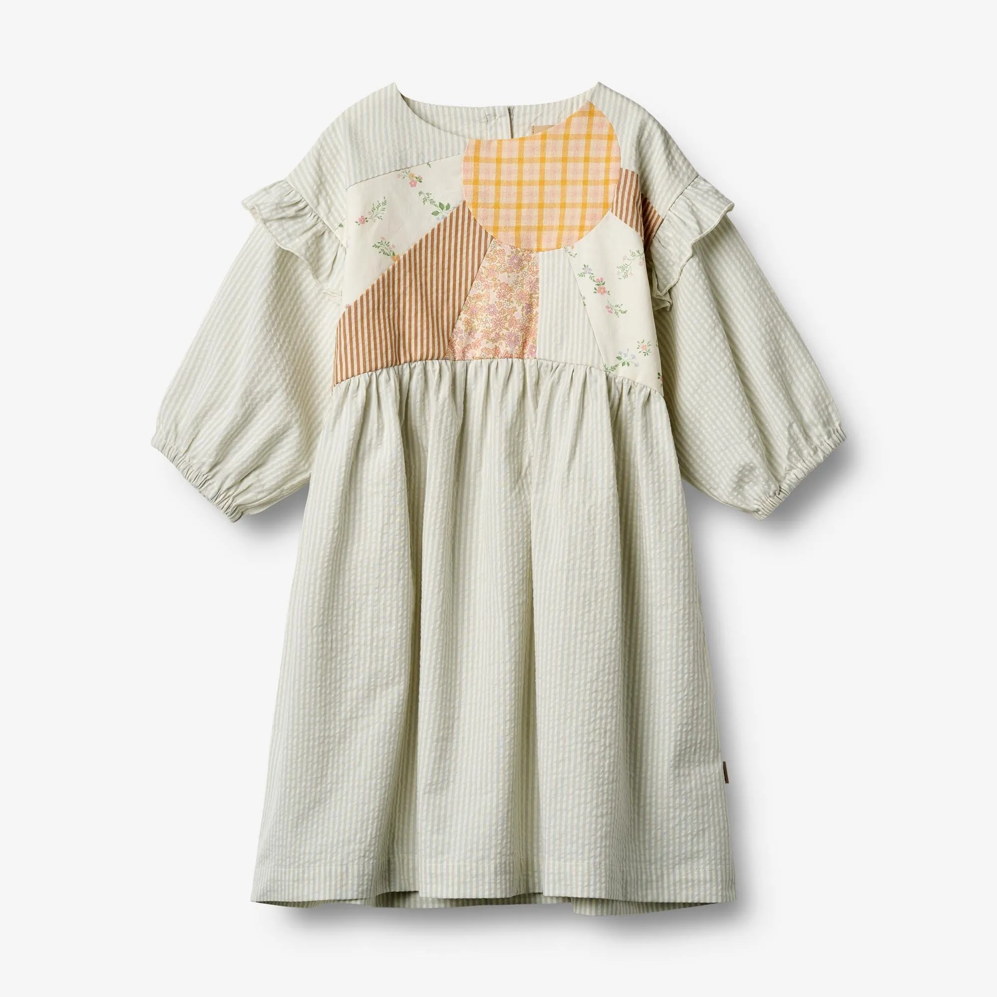 Dress 3/4 Sleeve Gro - summer blue sky