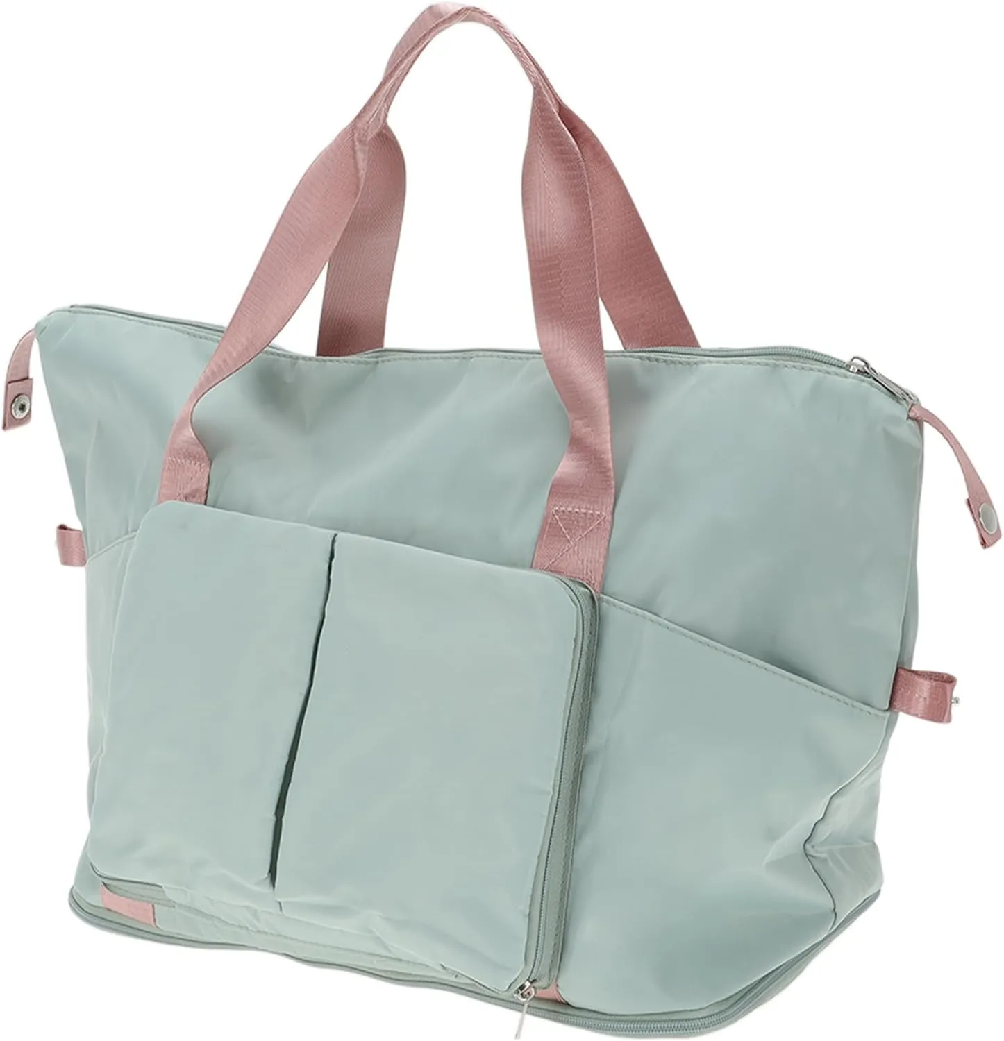 Duffle Bag for Travel, Gym Bag with Wet and Dry Pocket, Travel Duffle Bags, Water Resistant Sports Bag for Gym Travel Swimming, Green