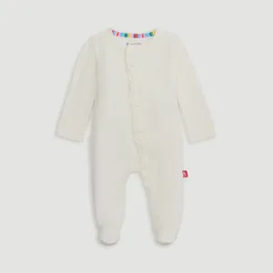 Egret Modal Ruffled Footie