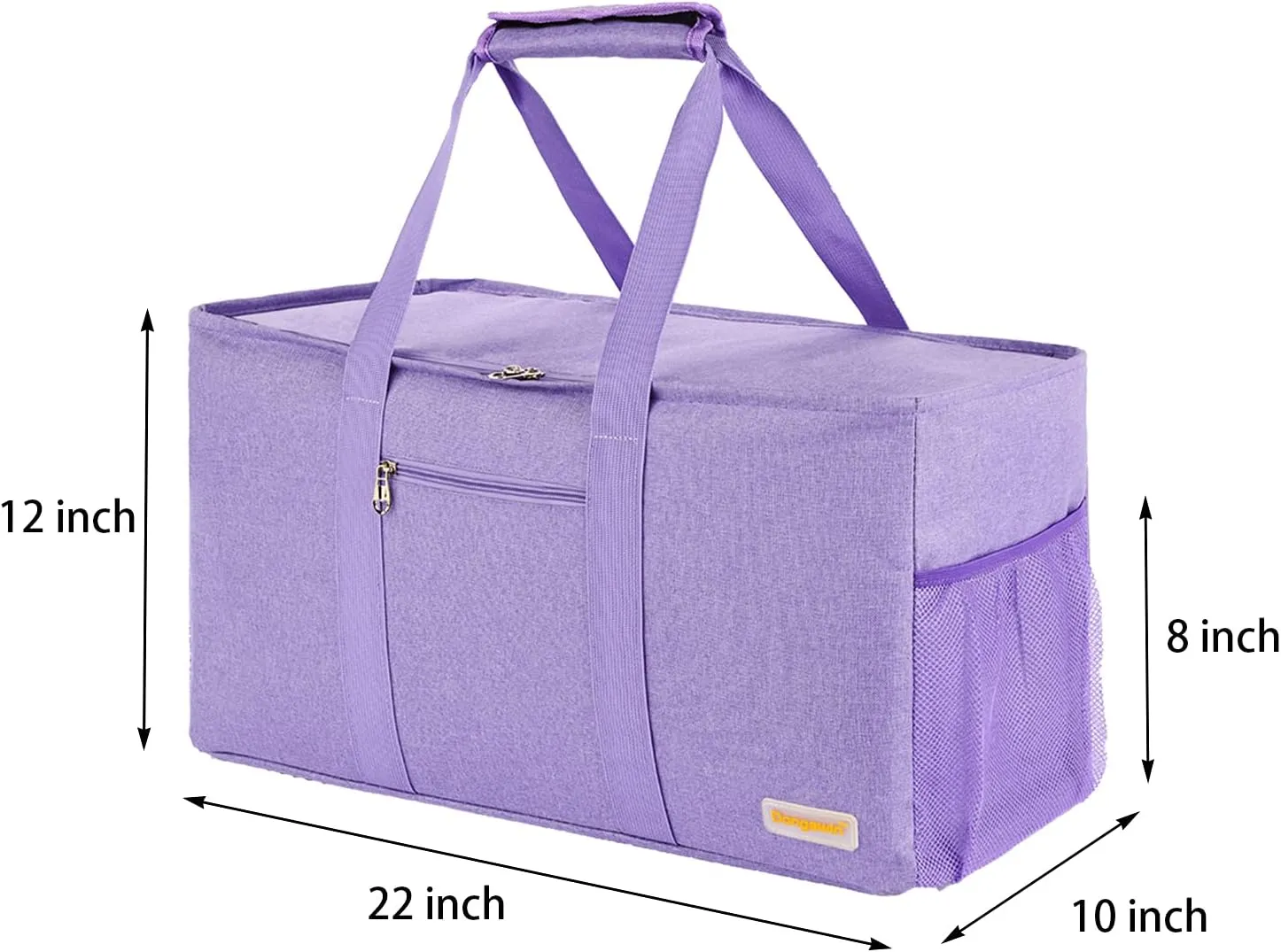 Extra Large Utility Tote - Reusable Shopping Bags, Waterproof Beach Bag, Foldable Storage