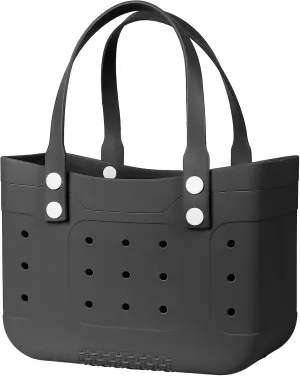 Extra Large Waterproof Beach Tote Bag  Durable, Lightweight, and Washable Plastic Pool Bag