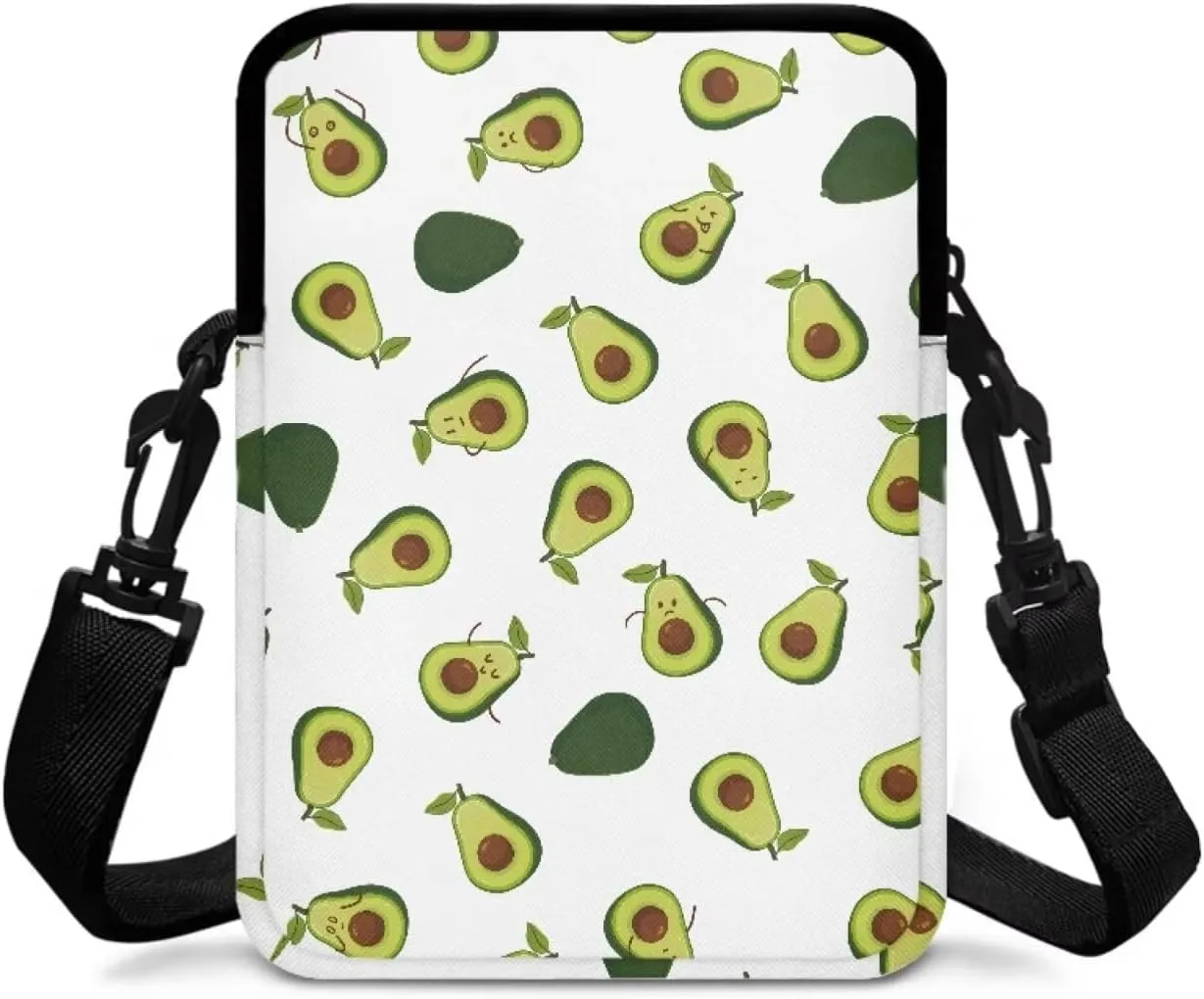 Girls Crossbody Shoulder Bags, 2 Layer Travel Messenger Bag Waist Pouches Purse Bag