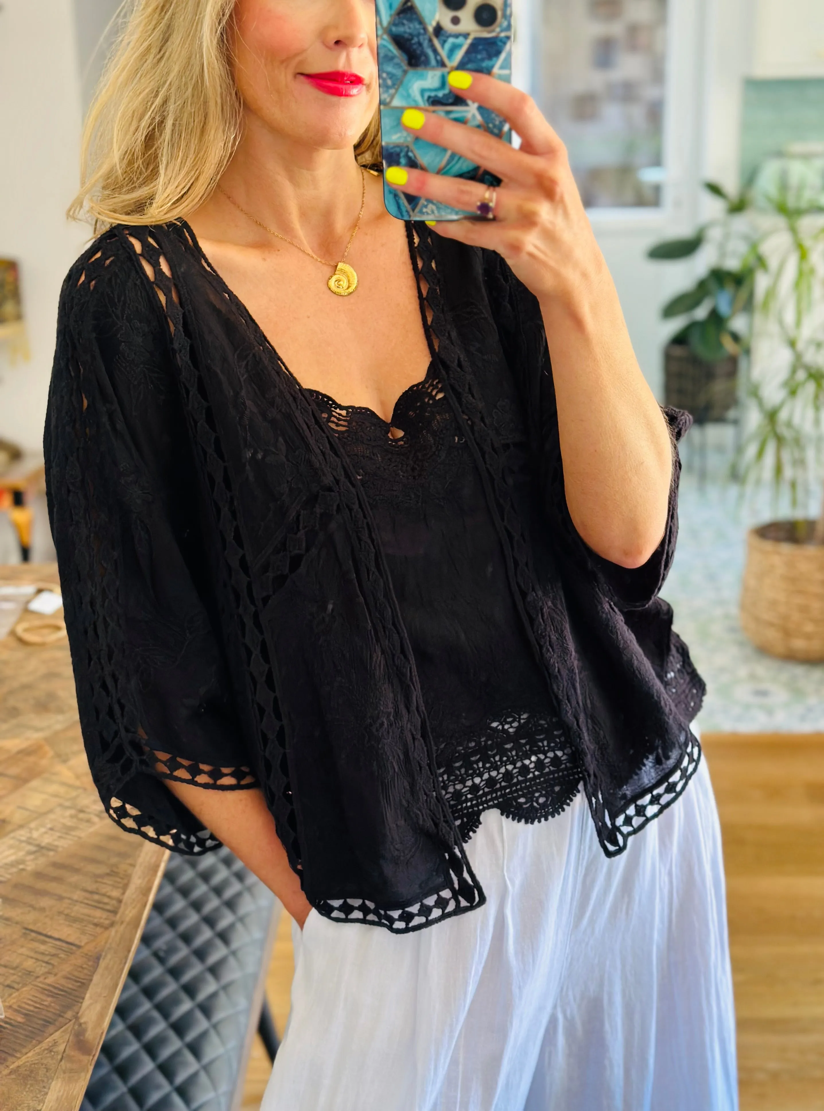 Gold Shell Necklace