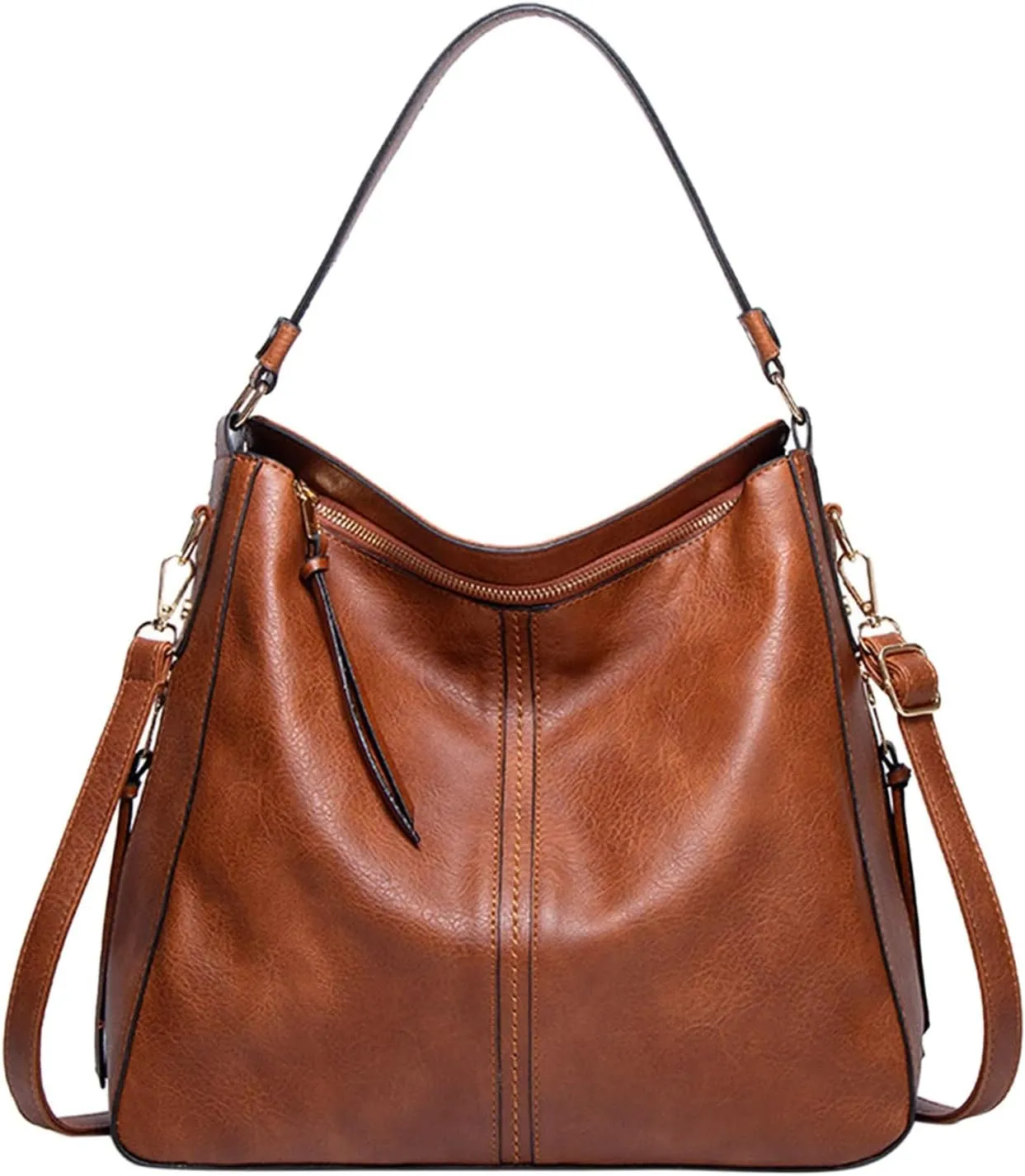 Handbags For Women Large Designer Ladies Bag Bucket Purse Faux Leather Purse And Handbags