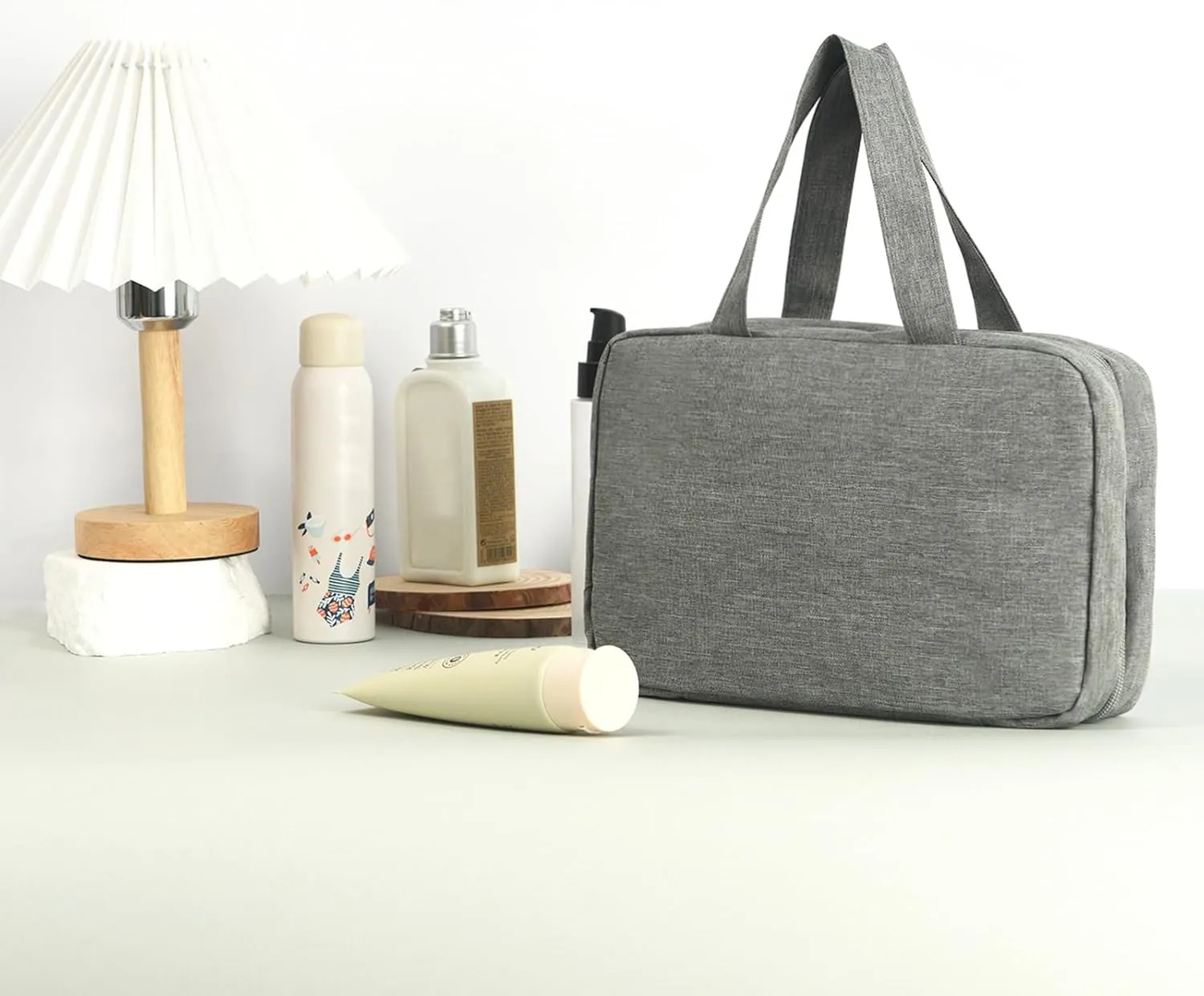 Hanging Travel Toiletry Bag Makeup Organiser Portable Water Small Cosmetic Storage Pouches For Women Girls