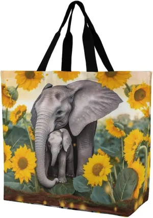 Italian Town Street Beach Bag Reusable Tote Bag Foldable Grocery Bags Women Shopping Bags for Daily Essentials