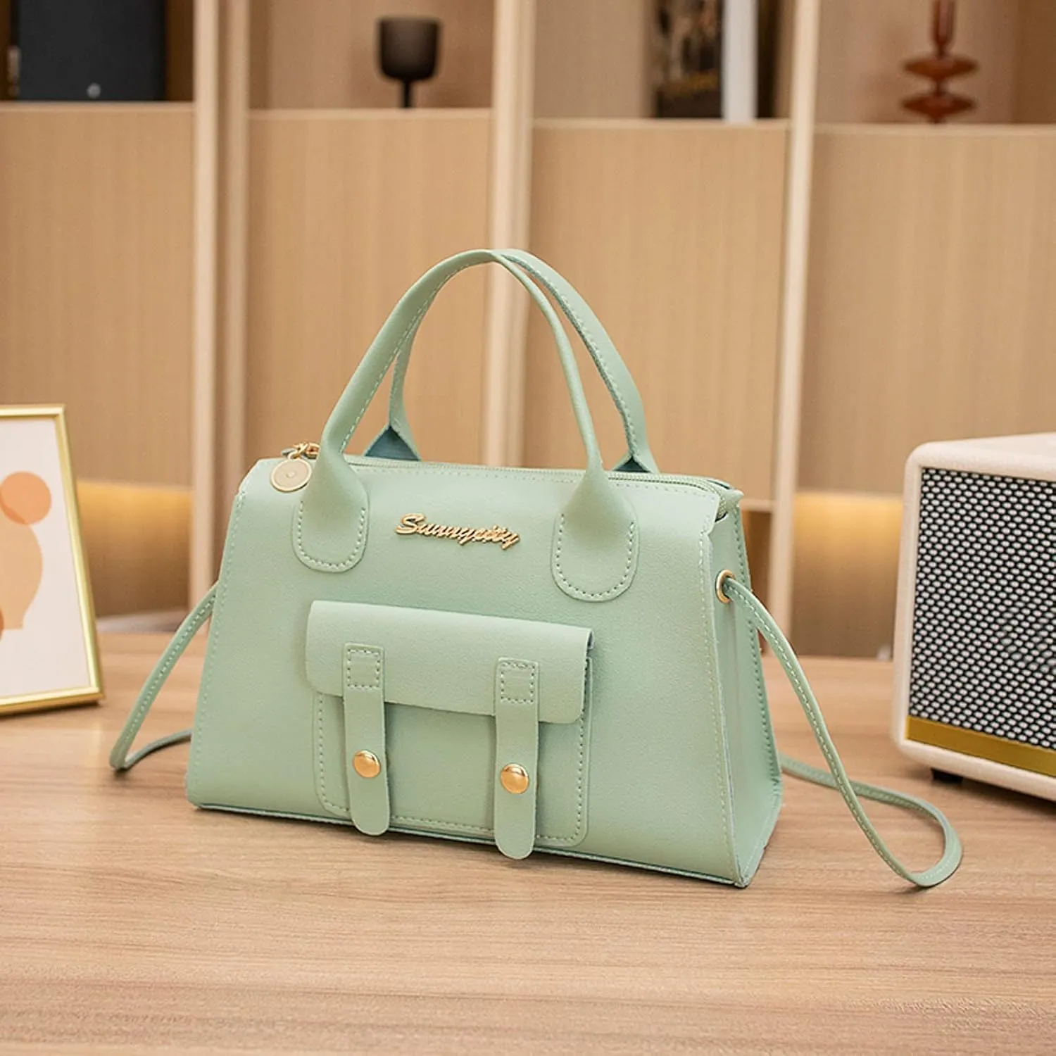 Ladies Shoulder Bags Women Messenger Bag Fashion New Pattern Solid Simple Handbag Shoulder Bag Purpose High