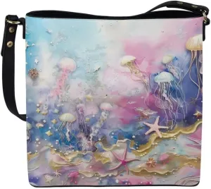 Leather Bucket Bags for Women Satchels Bucket Purse Large Tote Bags Commuting Crossbody Handbag Fashion Hobo Bags