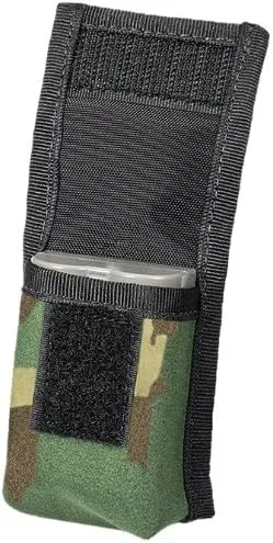 LensCoat 2-Battery Pouch Camouflage Camera Battery Holder for DSLR (Forest Green Camo) lenscoat