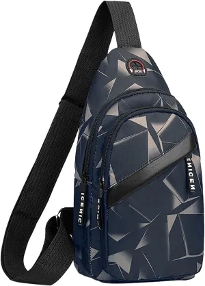 Lightweight Small Crossbody Bag for Women Men Crossbody Bags with Adjustable Guitar Strap 2025 Large Handbags(Black)