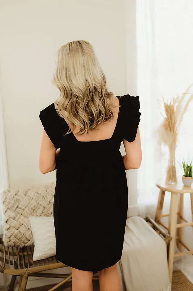 Linen Ruffle Straps