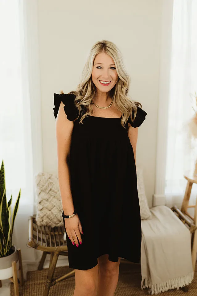 Linen Ruffle Straps