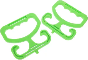 MAGICLULU 2pcs Plastic Grocery Bag Carrier Handles Holder for Shopping Bags Tote Grocery